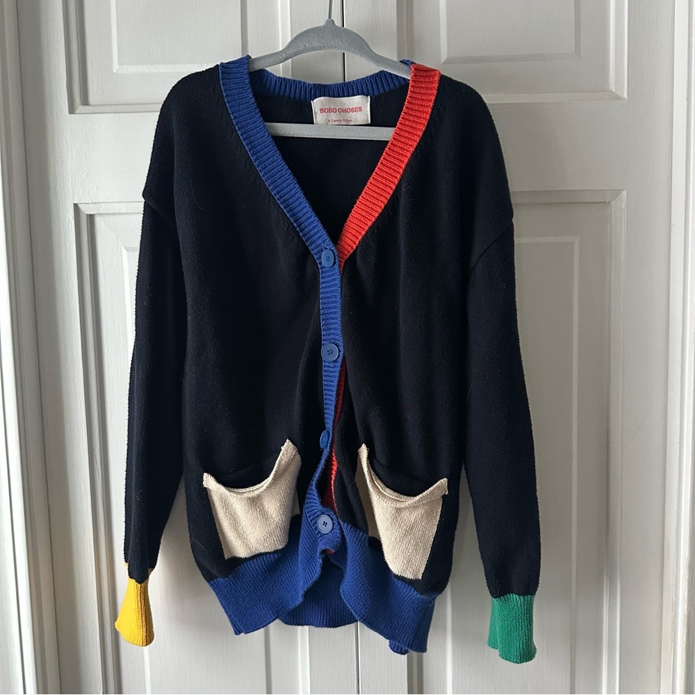 Bobo Choses Colorblock Cardigan - Picture 5 of 9
